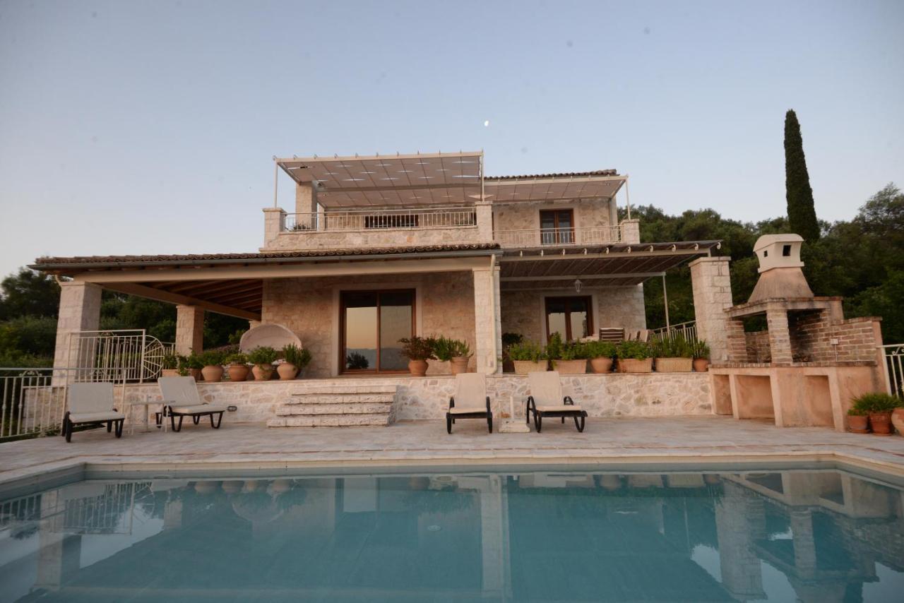 Villa Melanthi Kassiopi Corfu מראה חיצוני תמונה