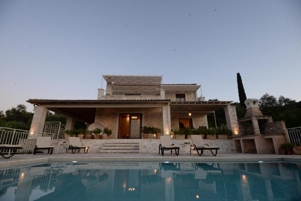 Villa Melanthi Kassiopi Corfu מראה חיצוני תמונה