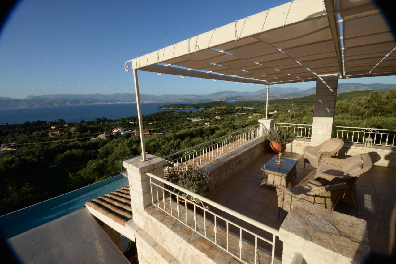 Villa Melanthi Kassiopi Corfu מראה חיצוני תמונה