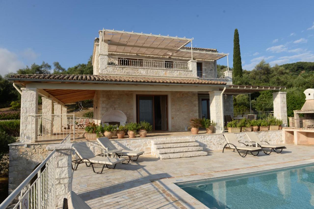 Villa Melanthi Kassiopi Corfu מראה חיצוני תמונה