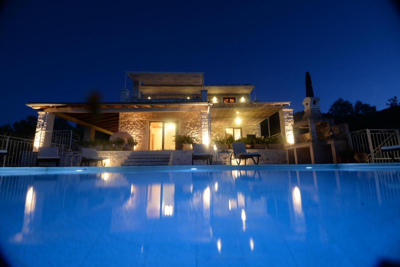 Villa Melanthi Kassiopi Corfu מראה חיצוני תמונה